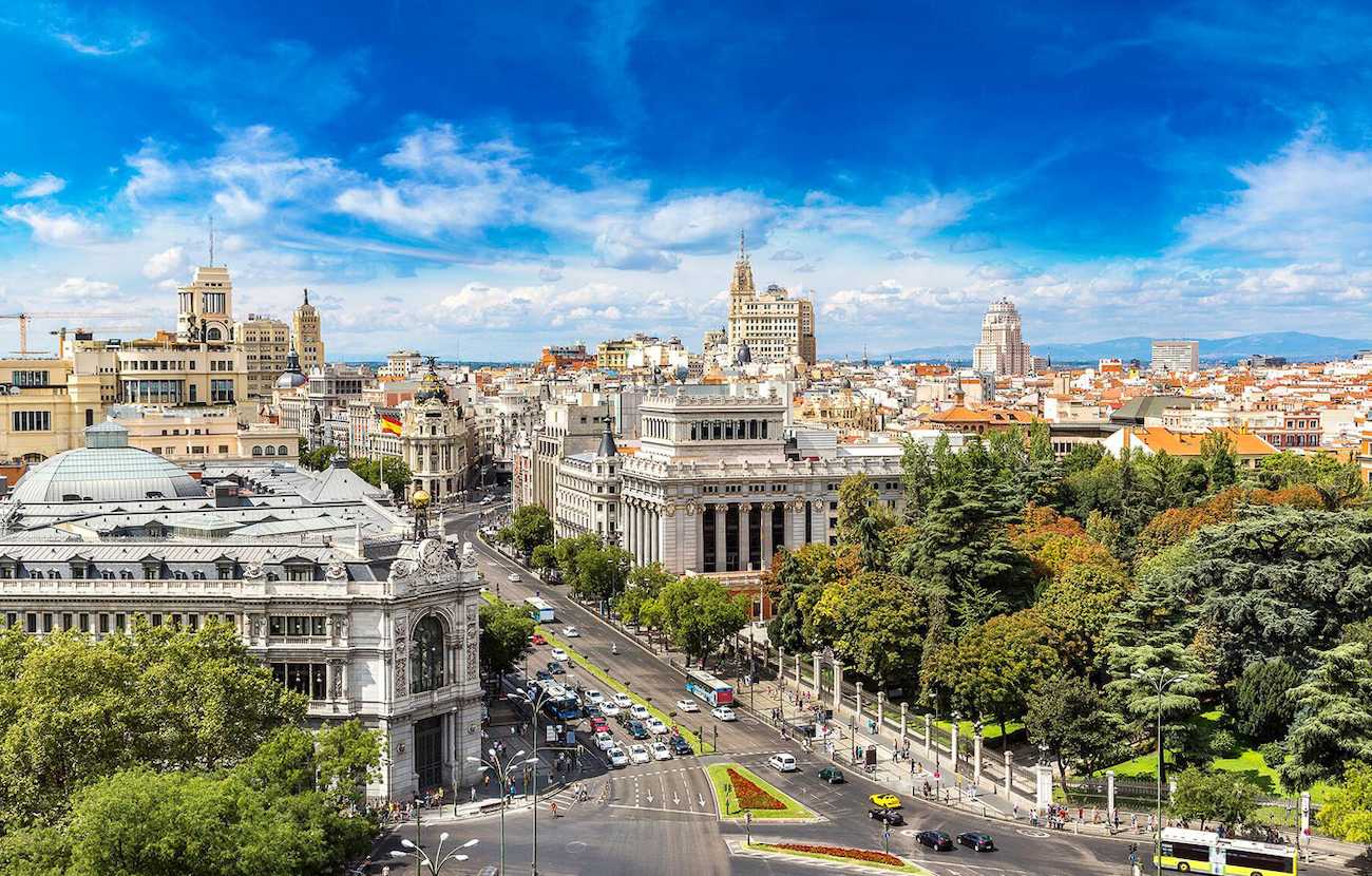 Madrid skyline